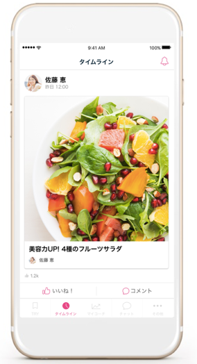 タイムライン